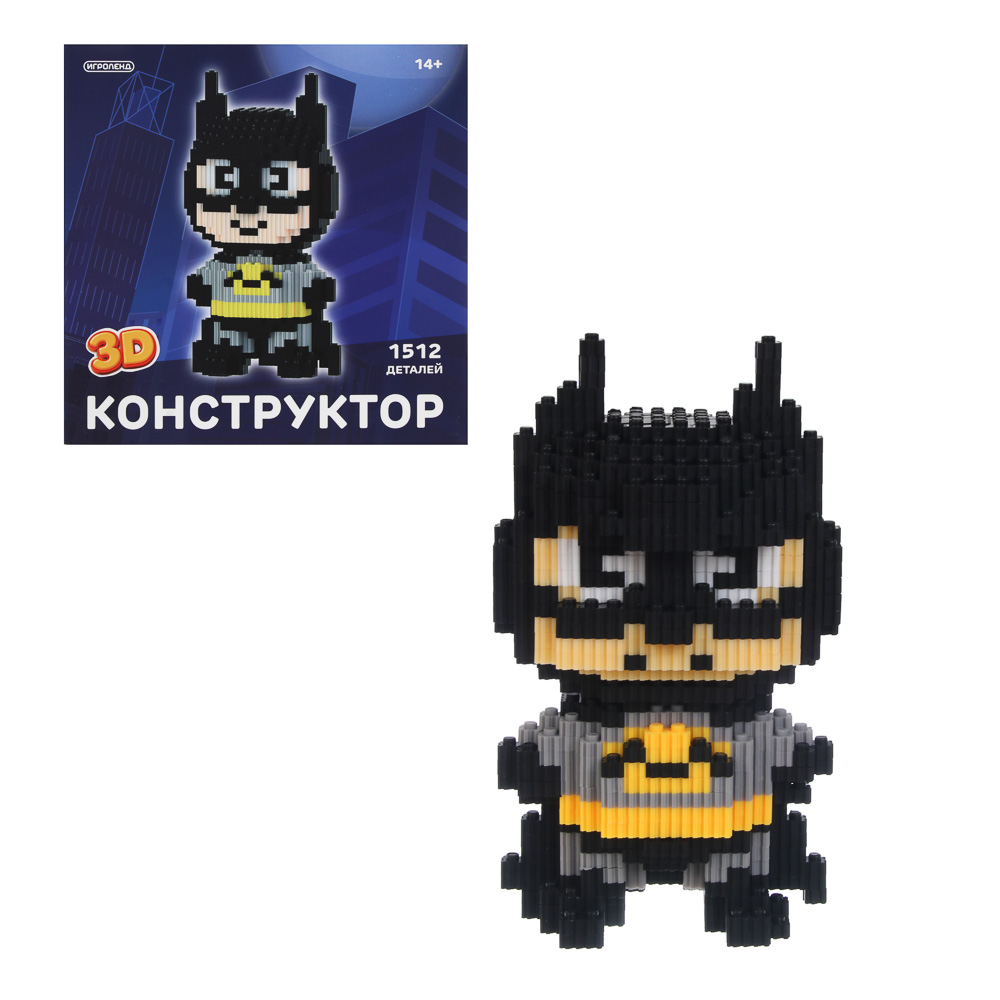Конструктор 3D "Популярка 2.0", ABS, 14+, арт.№ 858-110