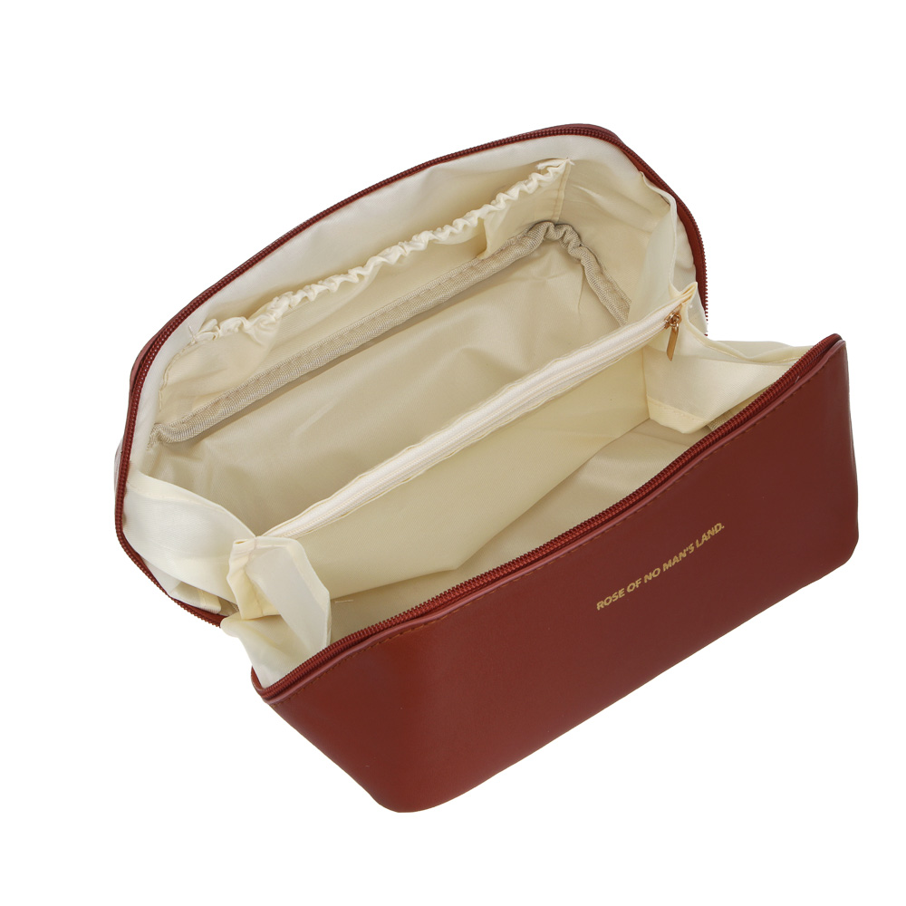 Косметичка саквояж 6 отделений тм ЮL, ПУ, 25х11х11см, 3 цвета, арт.№ 327-341