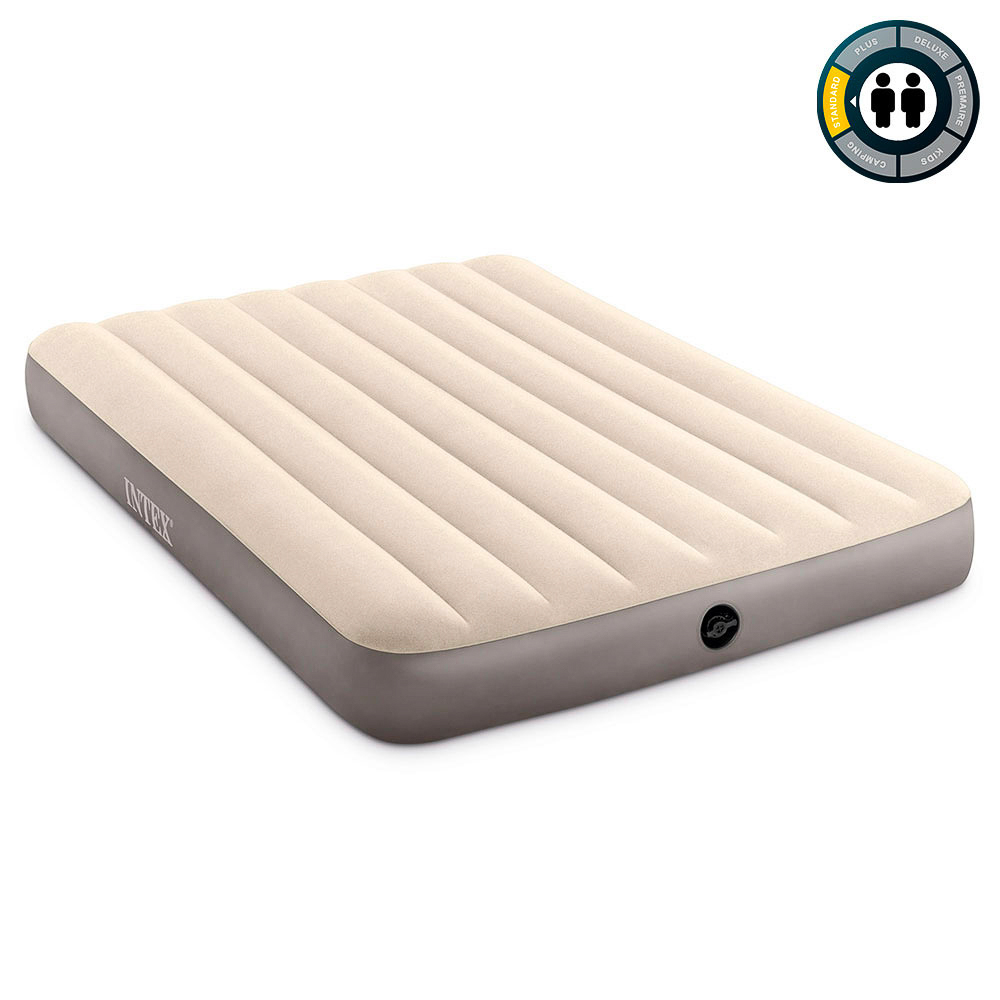 INTEX Матрас надувной FULL DURA-BEAM SERIES SINGLE-HIGH, 137x191x25 см, 64102, арт.№ 108-075