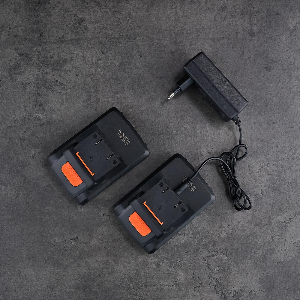 ЕРМАК Набор электроинструмента 29 предметов, шуруповерт 20В (2А*ч, 2шт, 35Н*м) (ONE), арт.№ 691-047