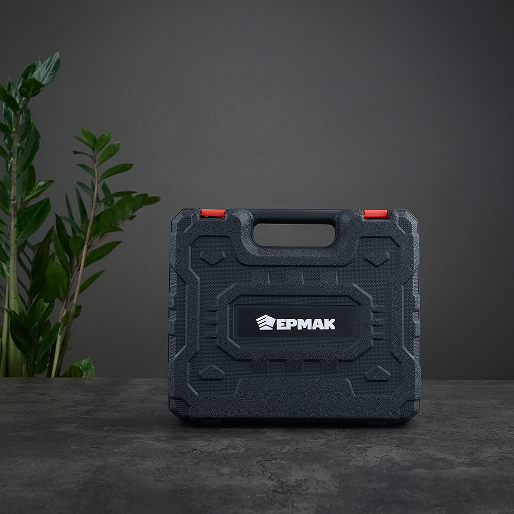 ЕРМАК Набор электроинструмента 29 предметов, шуруповерт 20В (2А*ч, 2шт, 35Н*м) (ONE), арт.№ 691-047