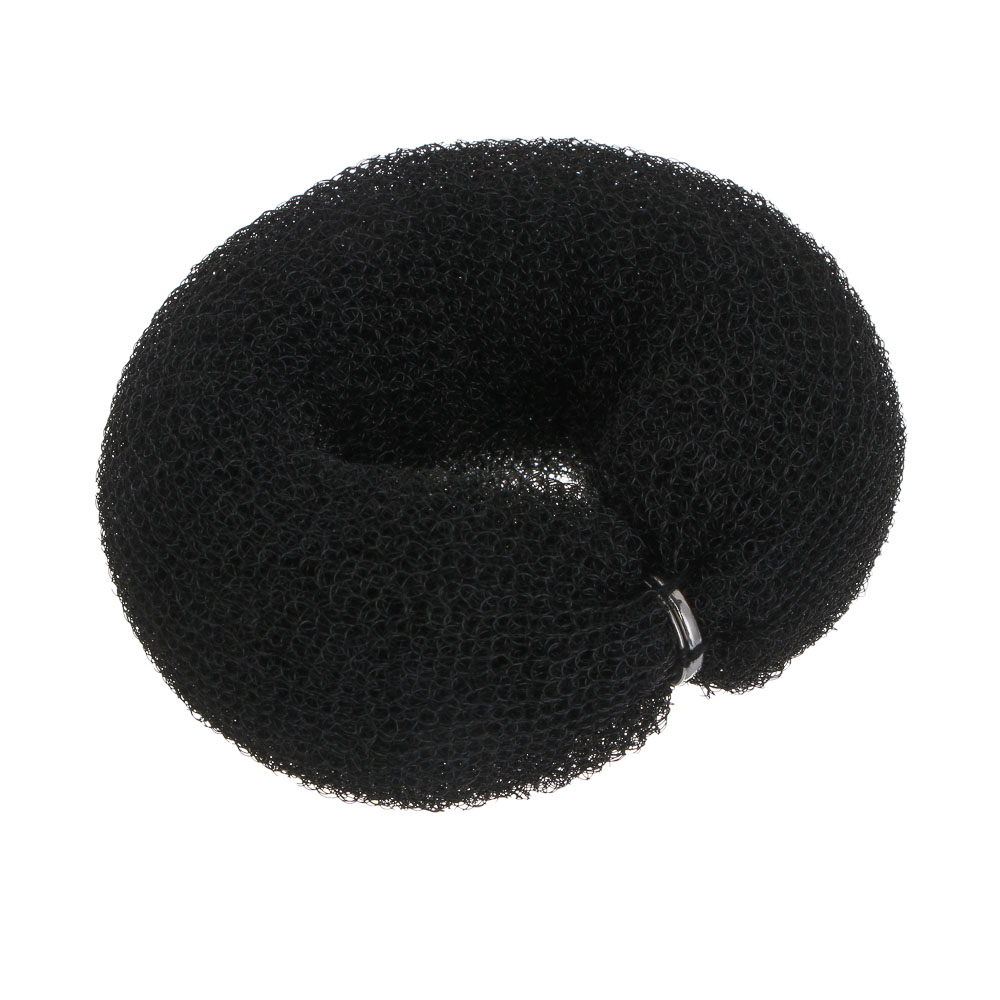 Валик для создания пучка на кнопке, тм ЮНИLOOK, 16-18см, диаметр 4см, нейлон, 3 цвета, #14, арт.№ 323-294