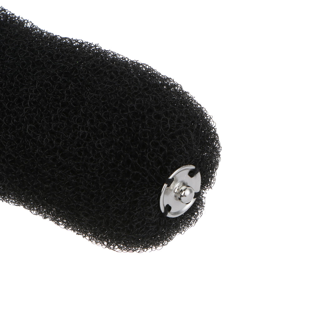 Валик для создания пучка на кнопке, тм ЮНИLOOK, 16-18см, диаметр 4см, нейлон, 3 цвета, #14, арт.№ 323-294