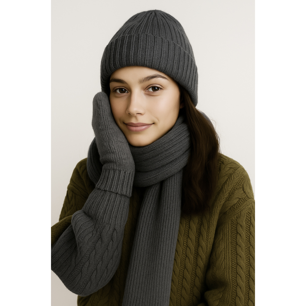 GALANTE Шапка женская бини однослойная, р.56, 100% акрил, цвета в ас-те, ОЗ25-01, арт.№ 314-972