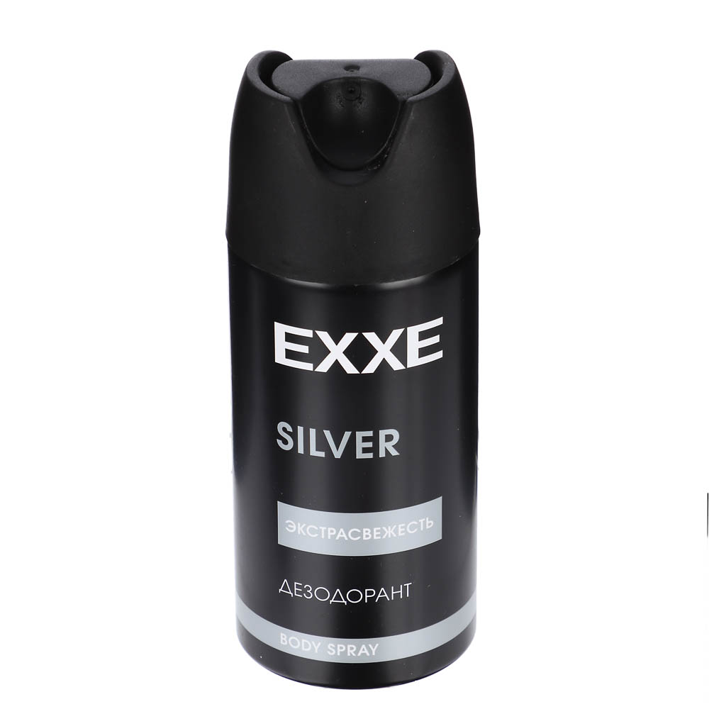 Дезодорант аэрозоль мужской EXXE MEN SILVER, 150мл, арт.№ 975-004