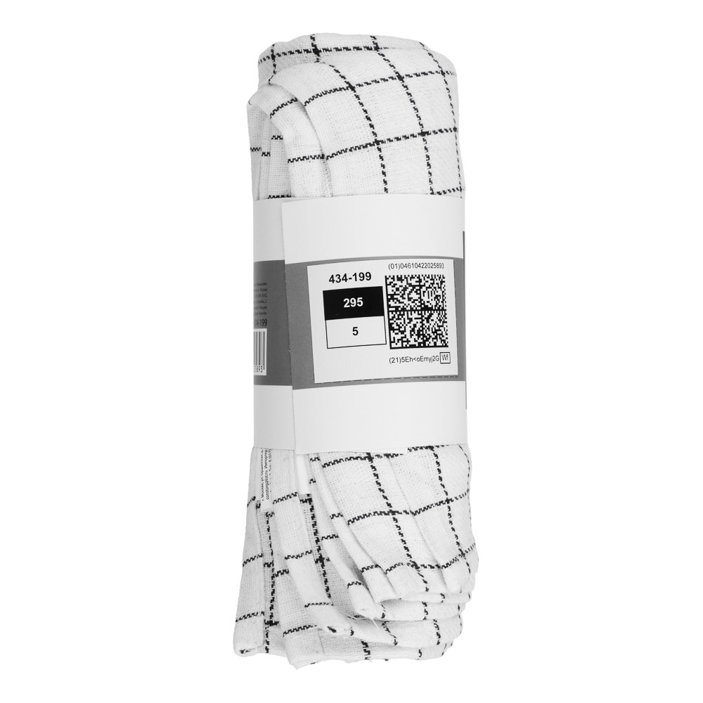 PROVANCE Стандарт Комплект кухонных полотенец 4шт, 35х60см, 50% хлопок, 50% полиэстер, арт.№ 434-199