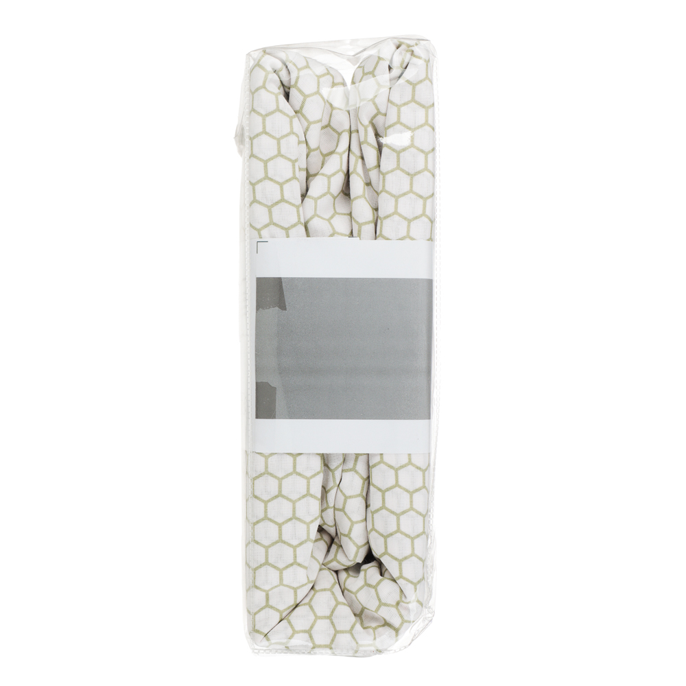 PROVANCE Эвкалипт Простыня на резинке 160х200х20см, 100% хлопок, поплин, зеленый, арт.№ 432-253