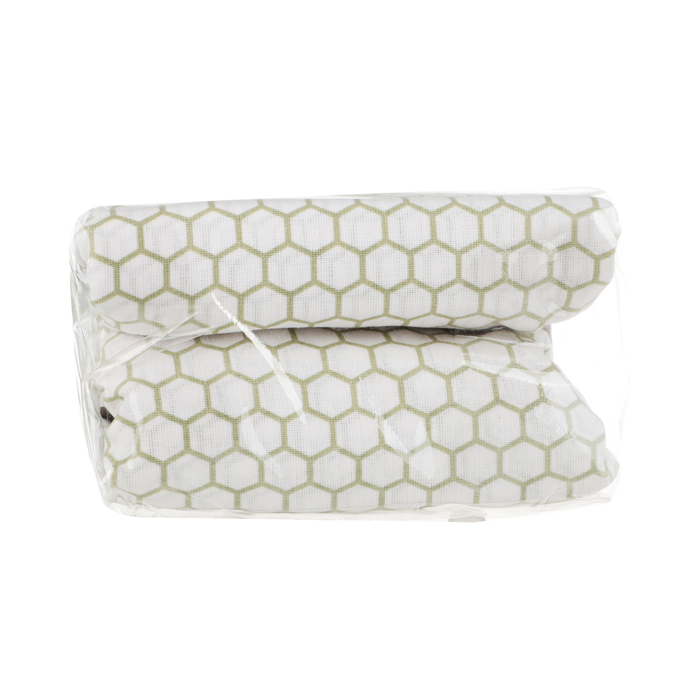 PROVANCE Эвкалипт Простыня на резинке 160х200х20см, 100% хлопок, поплин, зеленый, арт.№ 432-253