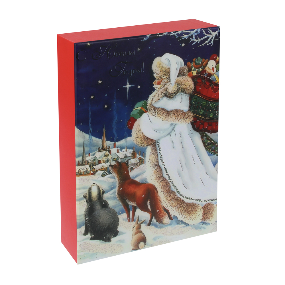 Коробка подарочная тм СНОУ БУМ 21x29x9см, картон, арт.№ 207-242