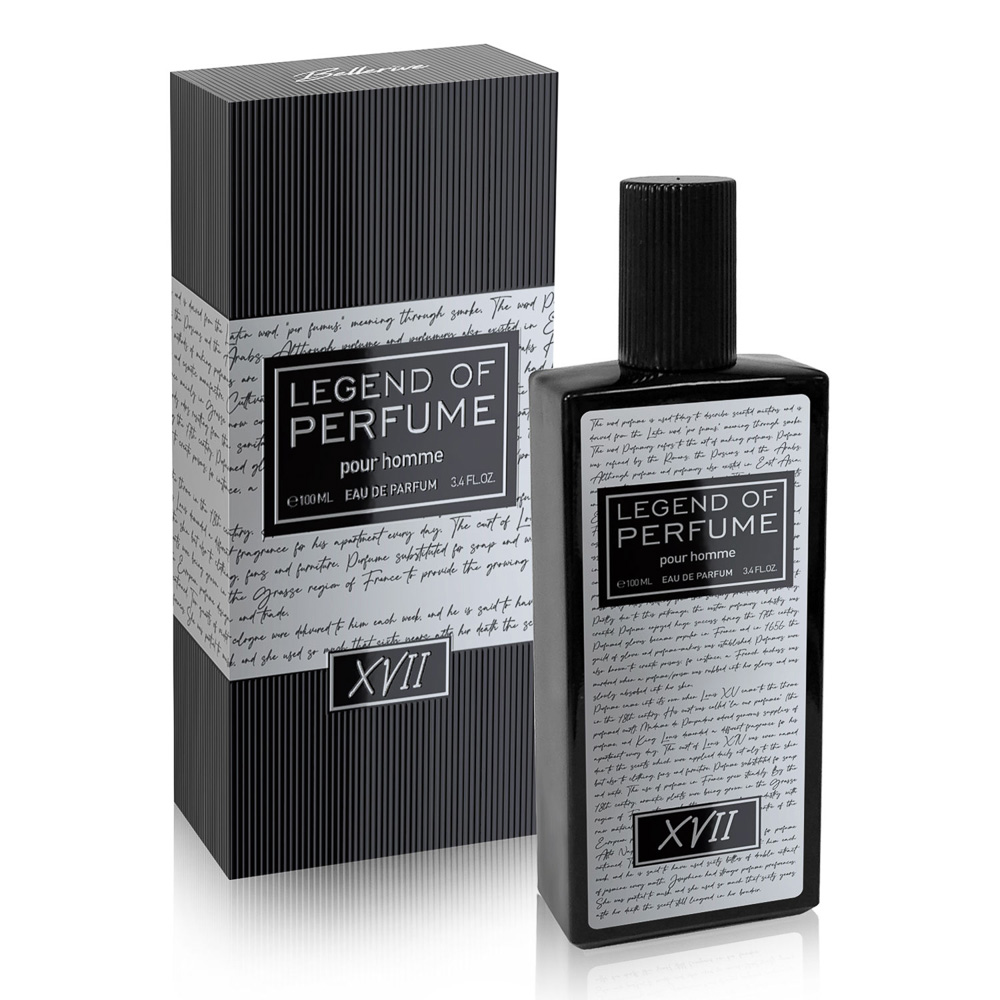 Парфюмерная вода мужская тм BELLERIVE legend of perfume XVII, 100 мл, арт.№ 313-406