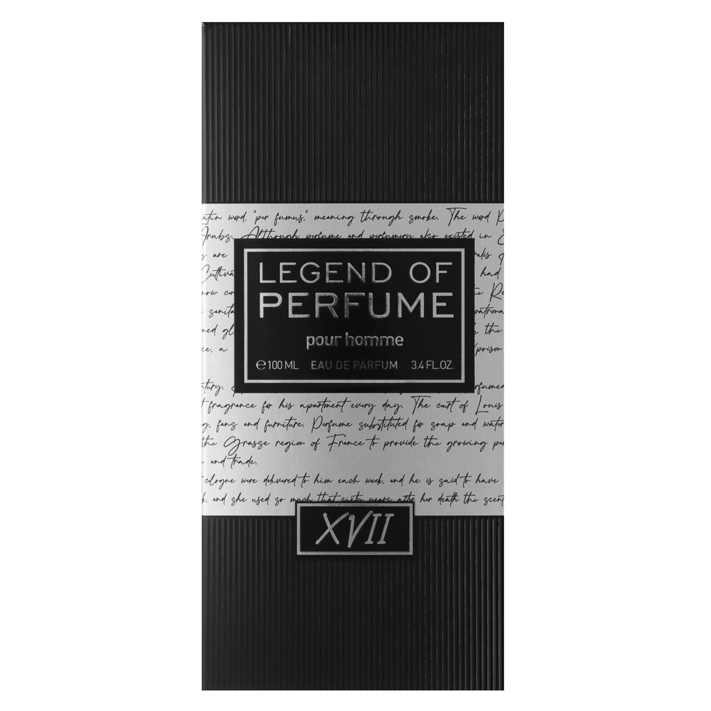 Парфюмерная вода мужская тм BELLERIVE legend of perfume XVII, 100 мл, арт.№ 313-406