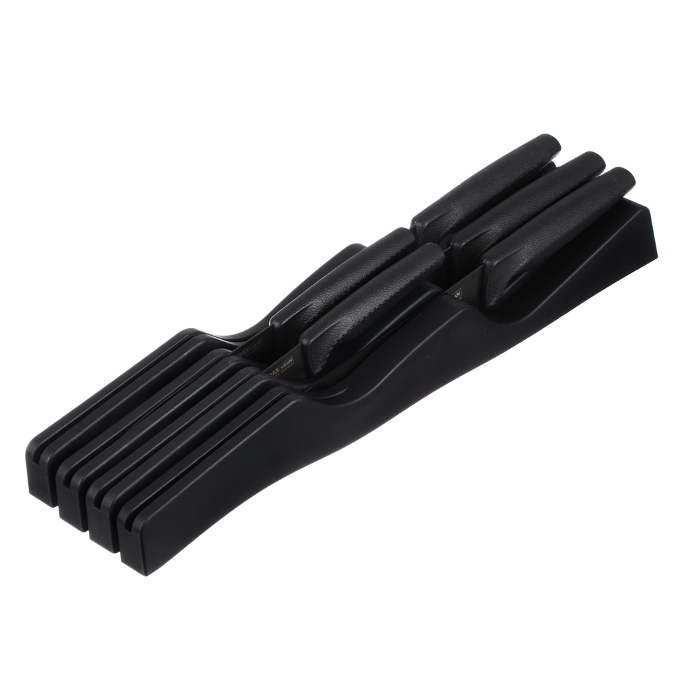 SATOSHI Лаграс Набор ножей кухонных 6пр, с подставкой, арт.№ 803-312