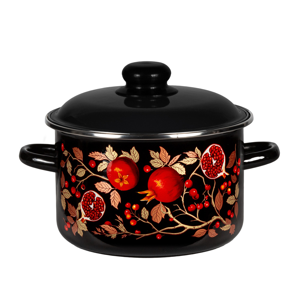 Гранат Кастрюля эмалированная 3л, арт.№ 894-584