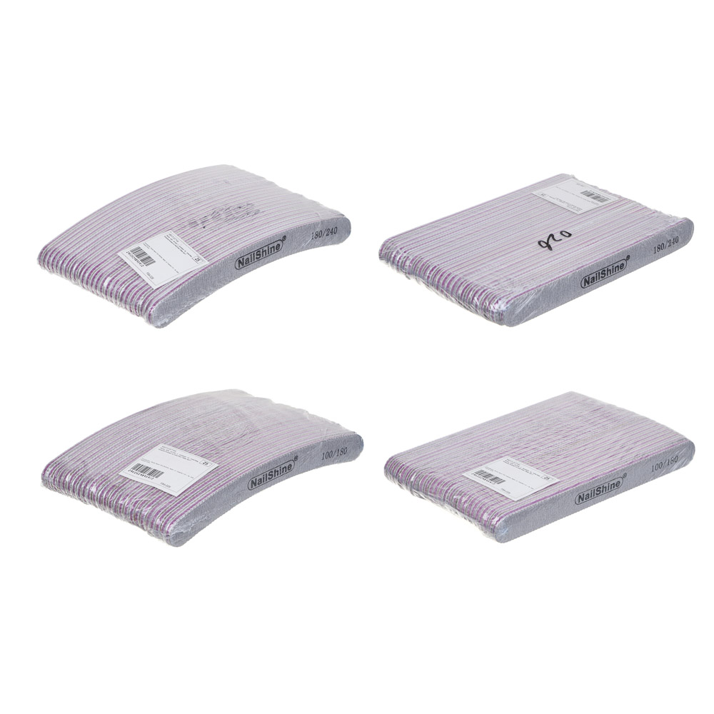 Пилка для ногтей с основой из пластика, толщина основы из пластика 1,8мм, арт.1, арт.№ F84-026