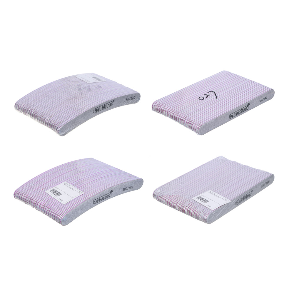 Пилка для ногтей с основой из пластика, толщина основы из пластика 1,6мм, арт.2, арт.№ F84-027