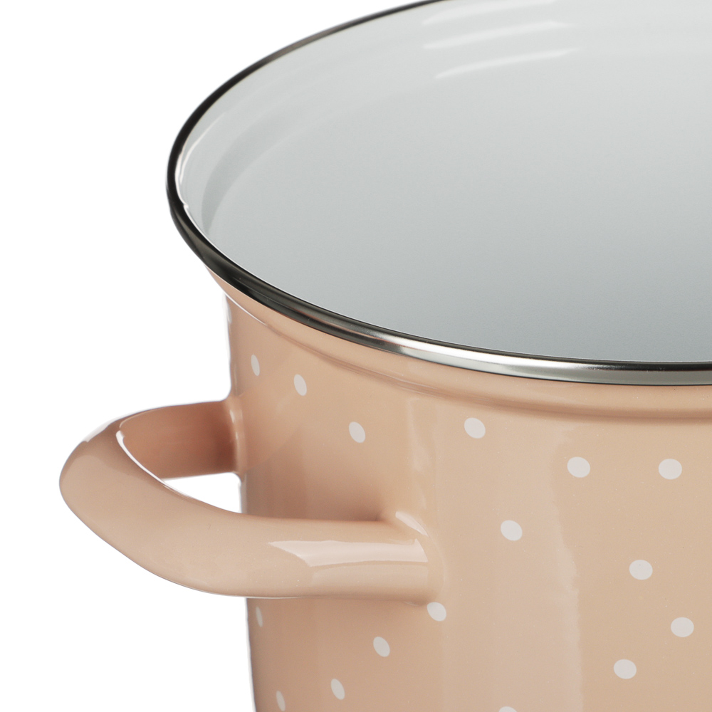 Горох Кастрюля эмалированная 4,5 л, арт.№ 894-518