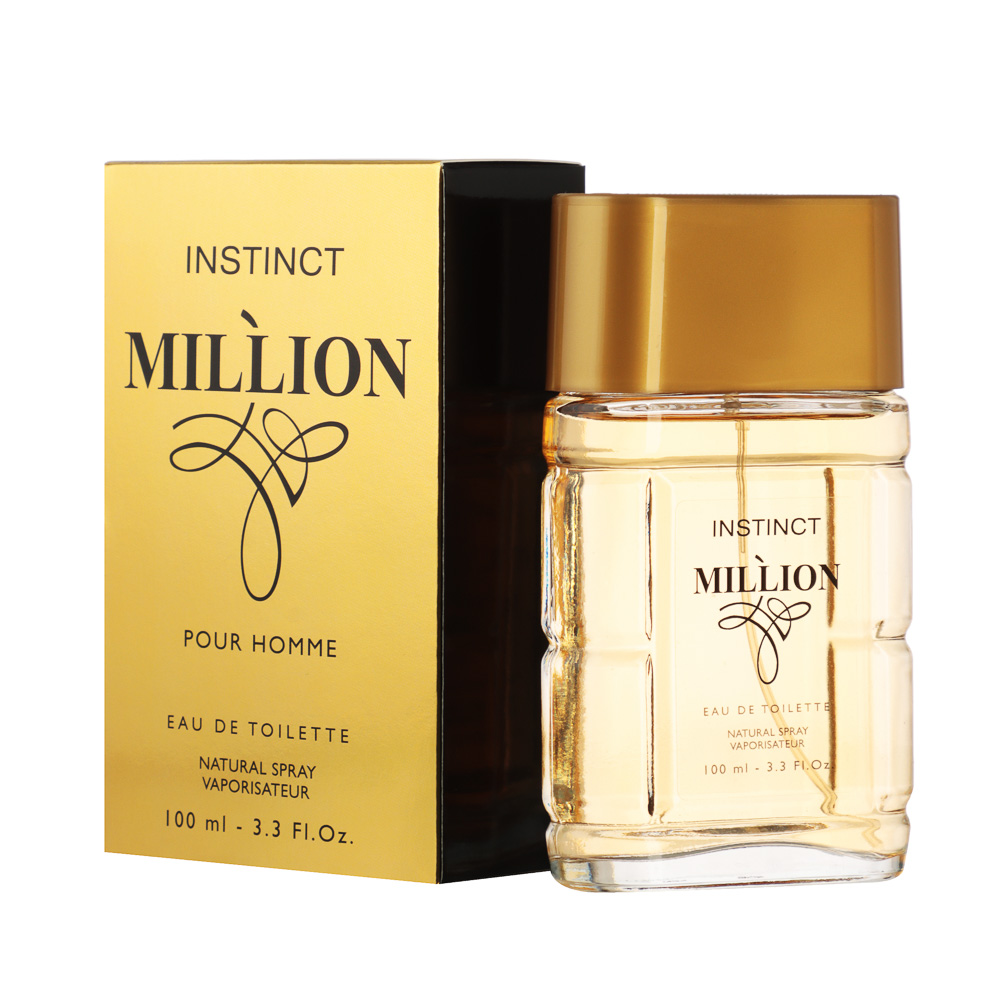 Туалетная вода мужская Instinct Million, 100 мл, арт.№ 313-324