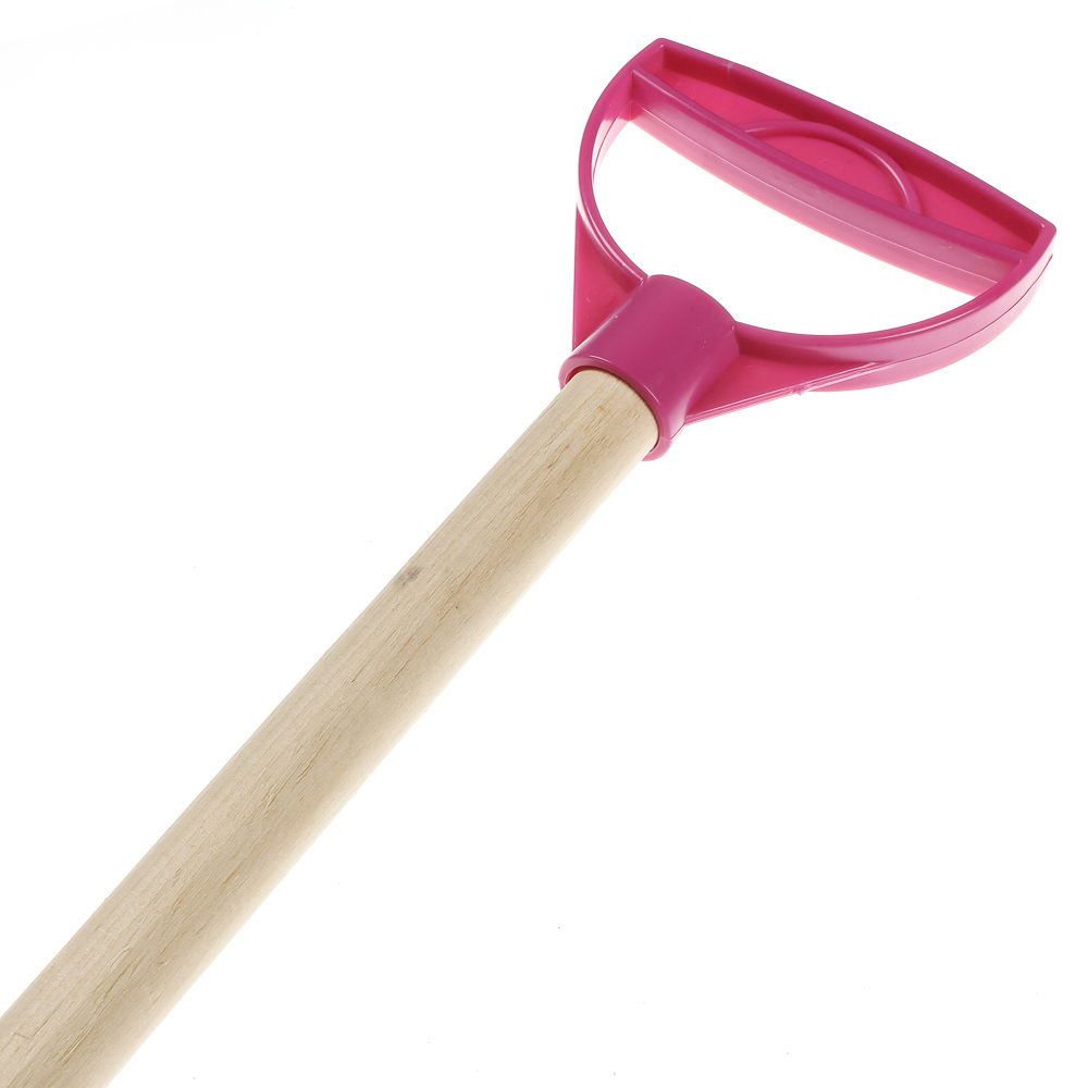 Лопатка пластмассовая с деревянным черенком 80см, РДП80, арт.№ 074-001