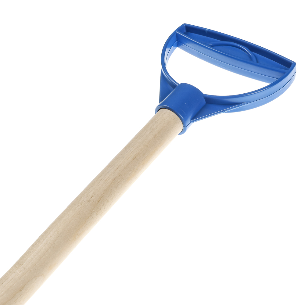 Лопатка пластмассовая с деревянным черенком 80см, РДП80, арт.№ 074-001