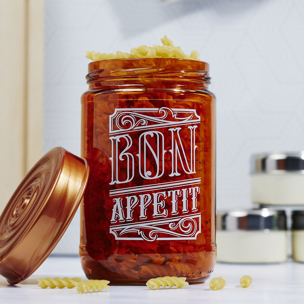 HEREVIN Охра Банка для сыпучих продуктов, стекло, 660мл, 172441-825, арт.№ 828-305