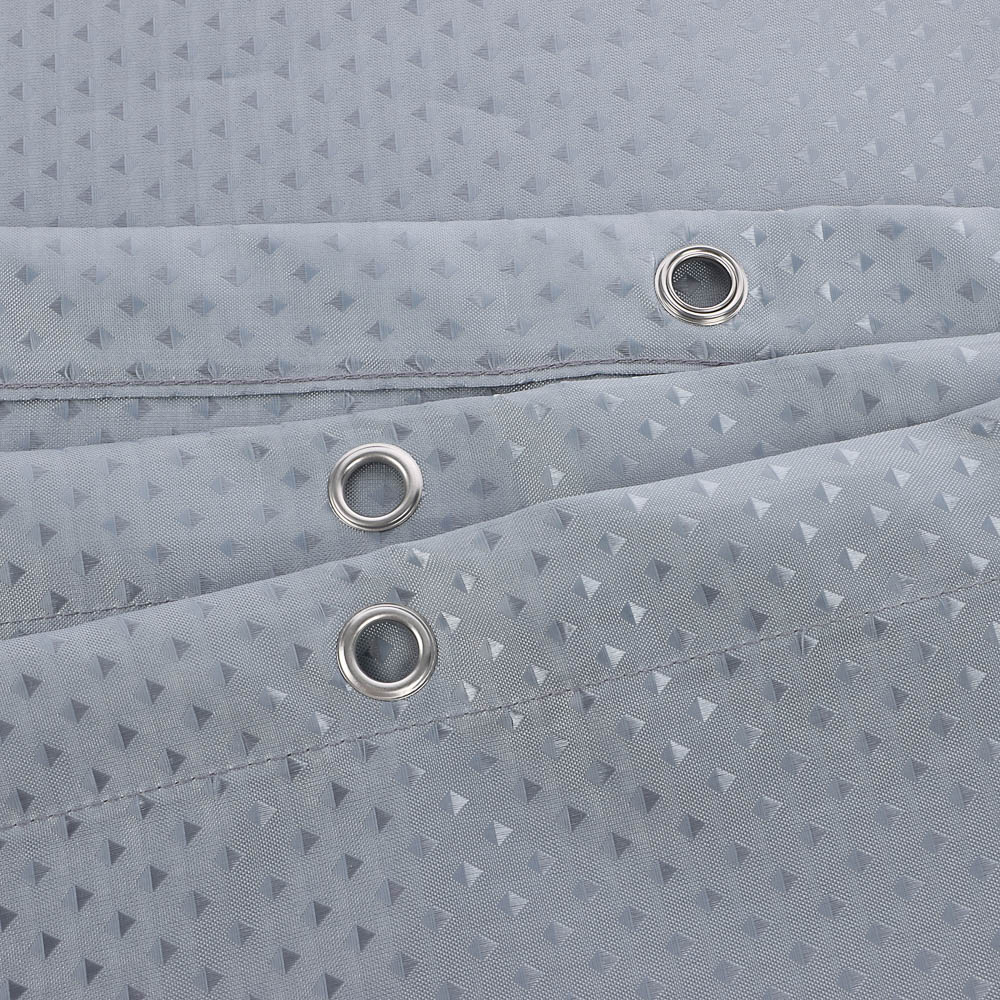 Шторка для ванной тм VETTA Ромбы, с утяжелителем, полиэстер 80 г/м2, 180x180 см, 3 цвета, арт.№ 461-622