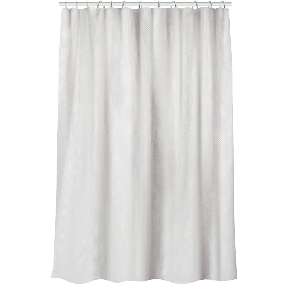 Шторка для ванной тм VETTA Ромбы, с утяжелителем, полиэстер 80 г/м2, 180x180 см, 3 цвета, арт.№ 461-622