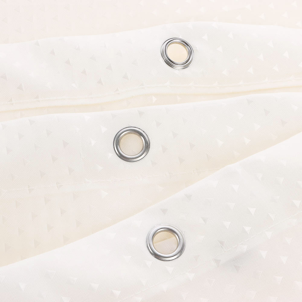 Шторка для ванной тм VETTA Ромбы, с утяжелителем, полиэстер 80 г/м2, 180x180 см, 3 цвета, арт.№ 461-622