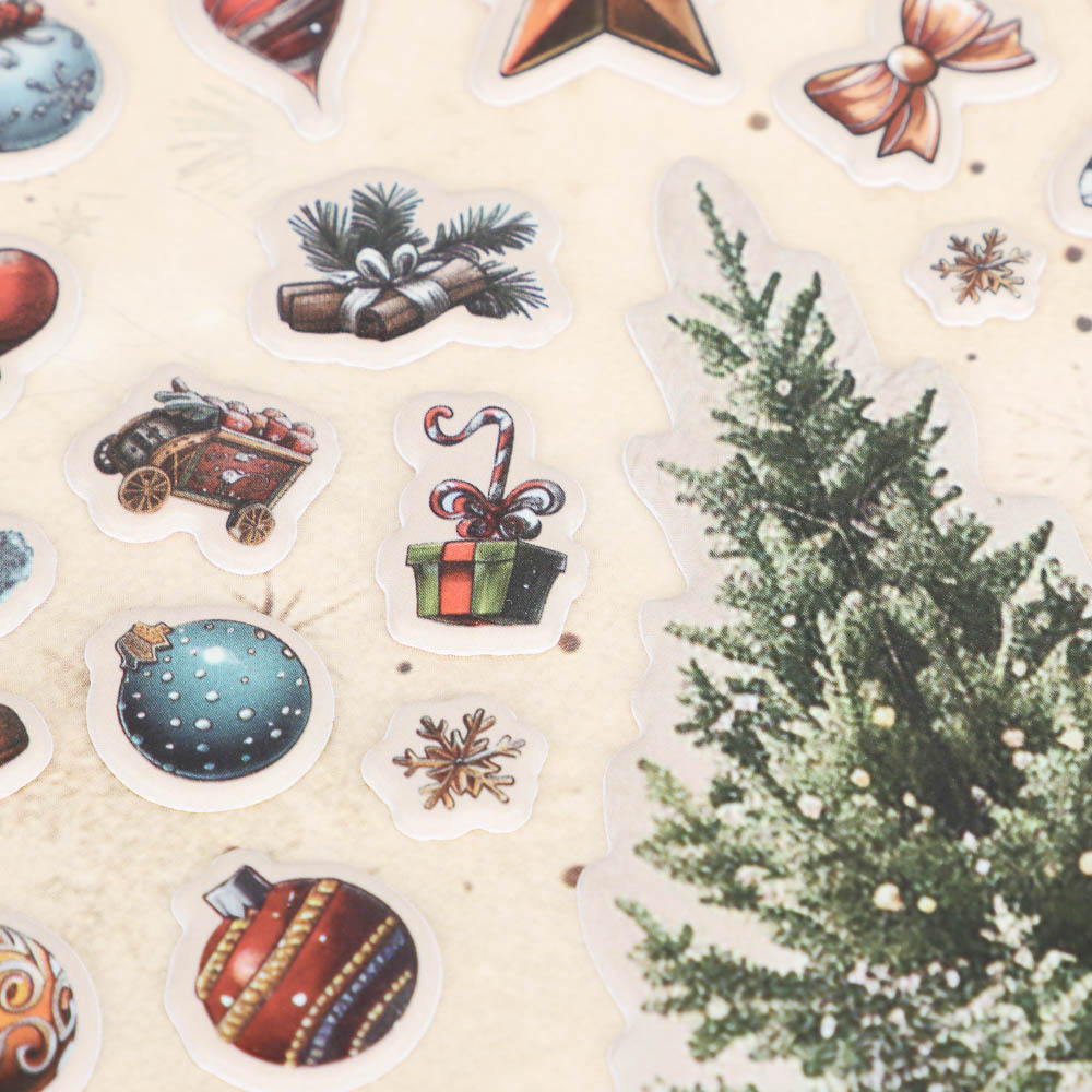 Наклейки объемные 170*290 Наряжай-КА, арт.№ 503-569