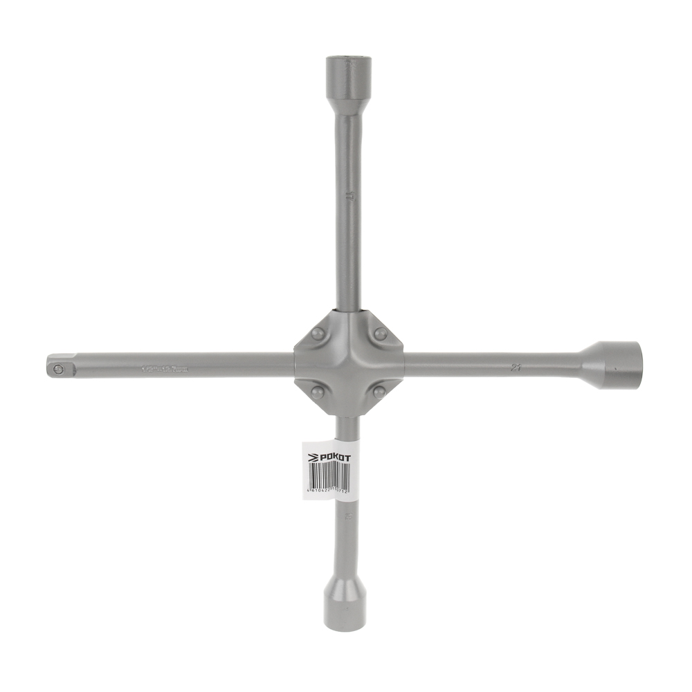 Ключ баллонный крестовой тм РОКОТ, 17-19-21 мм, 14", усиленный, арт.№ 766-083