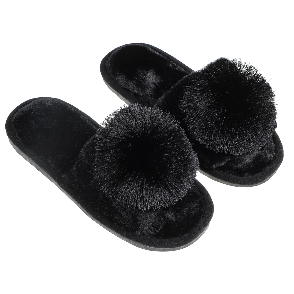 Обувь домашняя женская, размер 40-41, цвет черный, #11, арт.№ 299-274