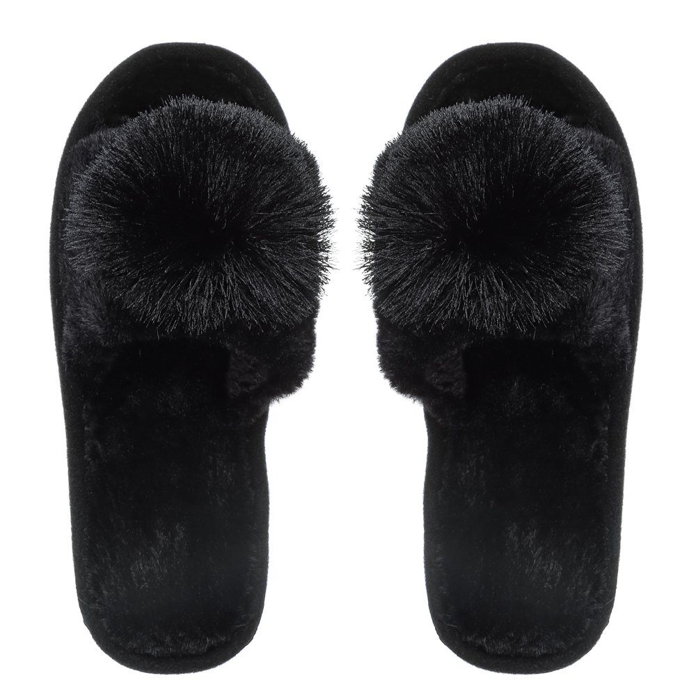 Обувь домашняя женская, размер 40-41, цвет черный, #11, арт.№ 299-274