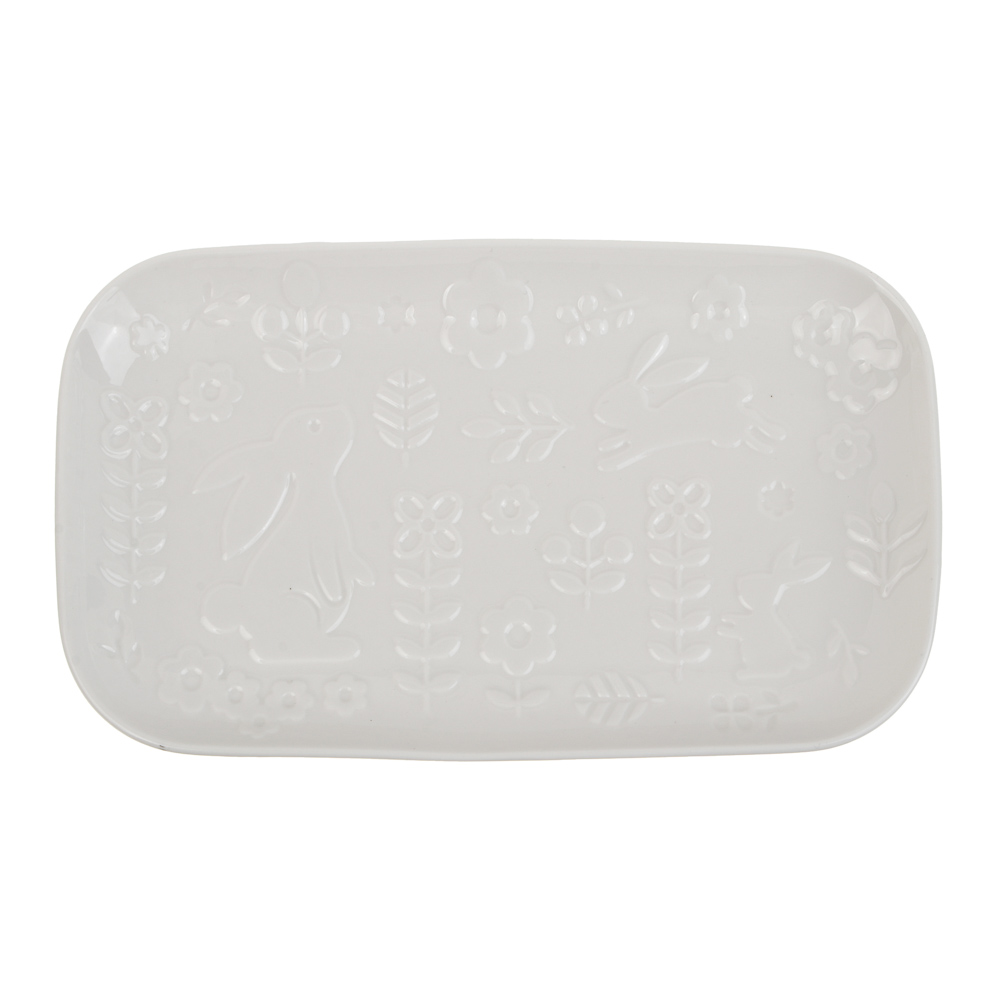 Блюдо тм MILLIMI 25,3х15х2.5 фарфор, арт.№ 842-143