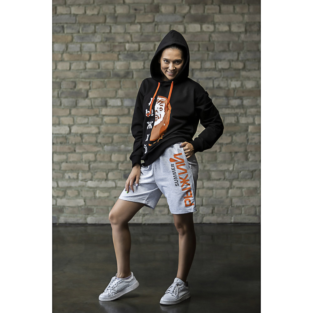 BY Толстовка женская Teaser, хлопок, р-р XS-XL, 3 дизайна, арт.№ 838-075