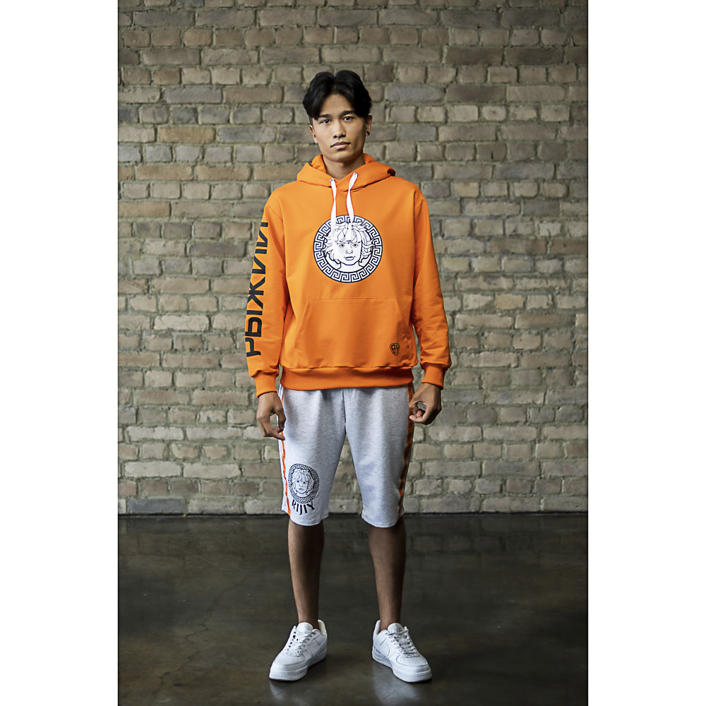 BY Толстовка мужская LOGO, хлопок, р-р S-2XL, 3 цвета, арт.№ 838-068