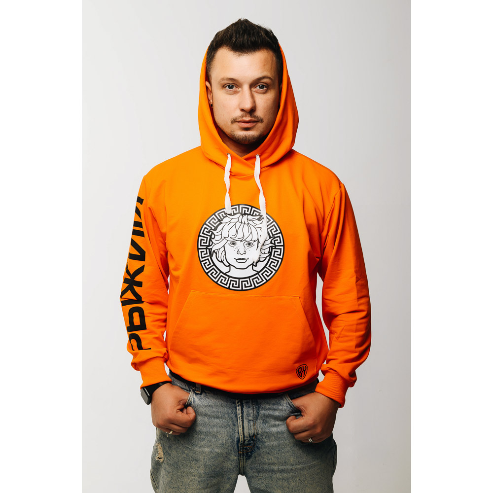 BY Толстовка мужская LOGO, хлопок, р-р S-2XL, 3 цвета, арт.№ 838-068