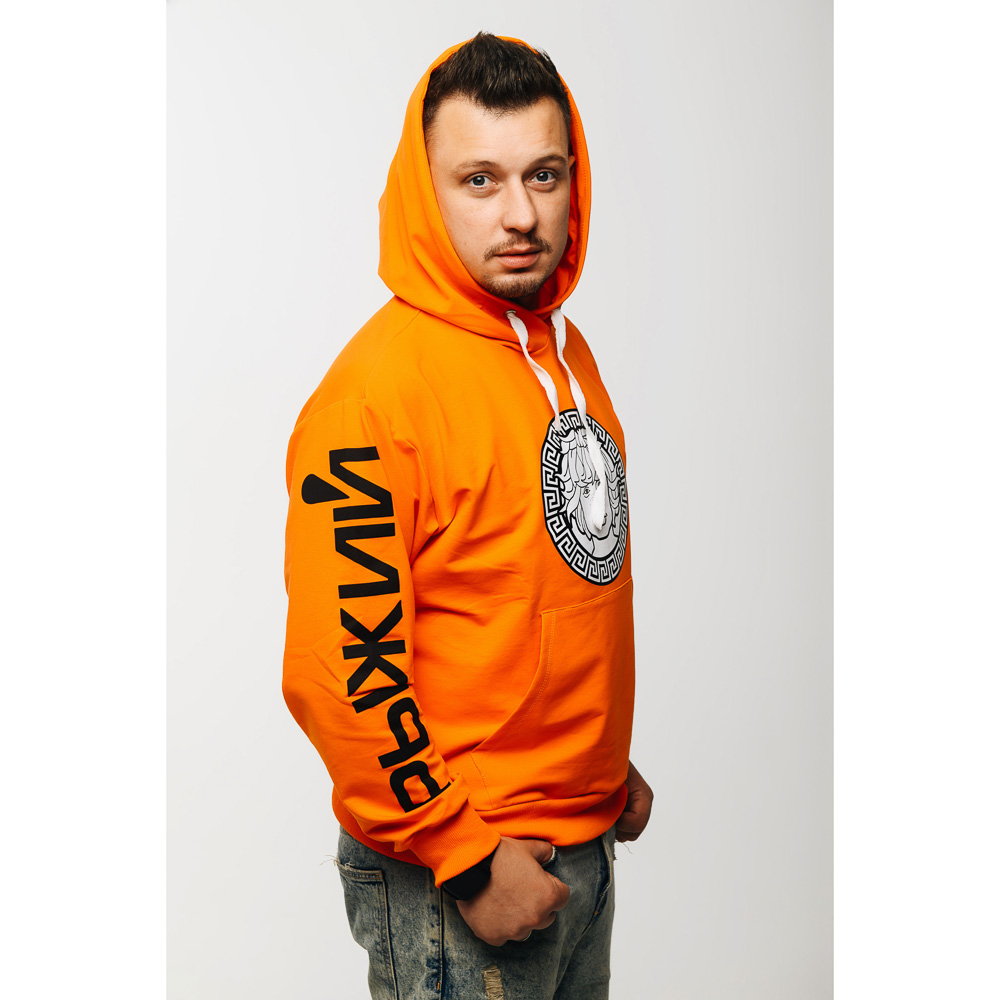 BY Толстовка мужская LOGO, хлопок, р-р S-2XL, 3 цвета, арт.№ 838-068