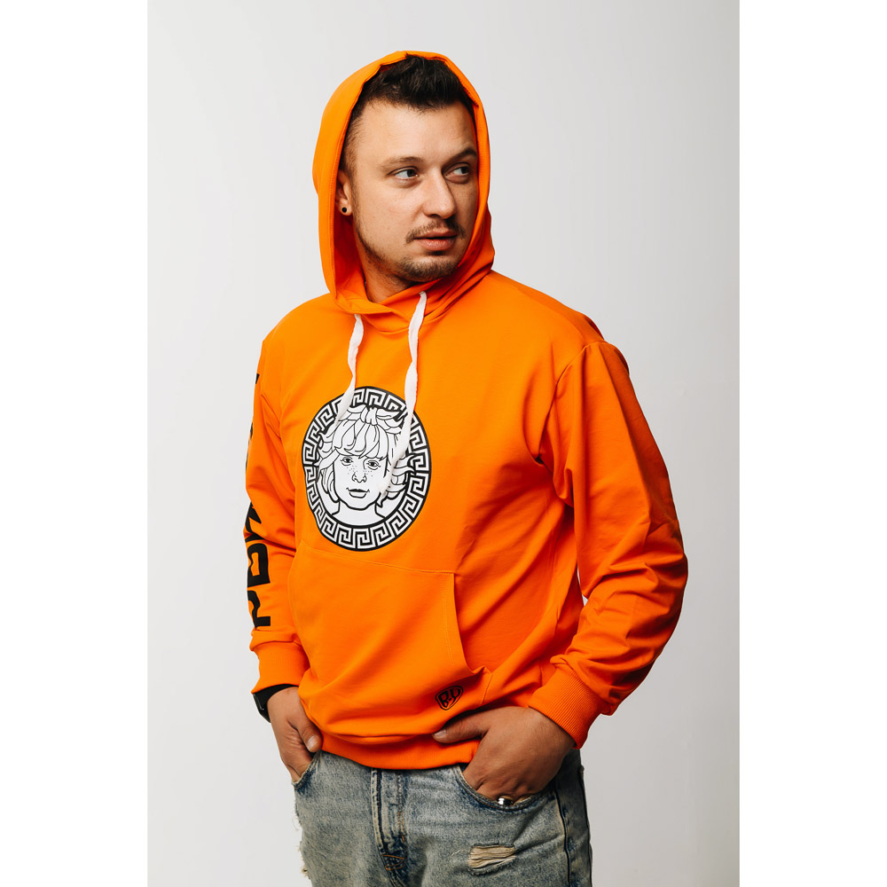 BY Толстовка мужская LOGO, хлопок, р-р S-2XL, 3 цвета, арт.№ 838-068