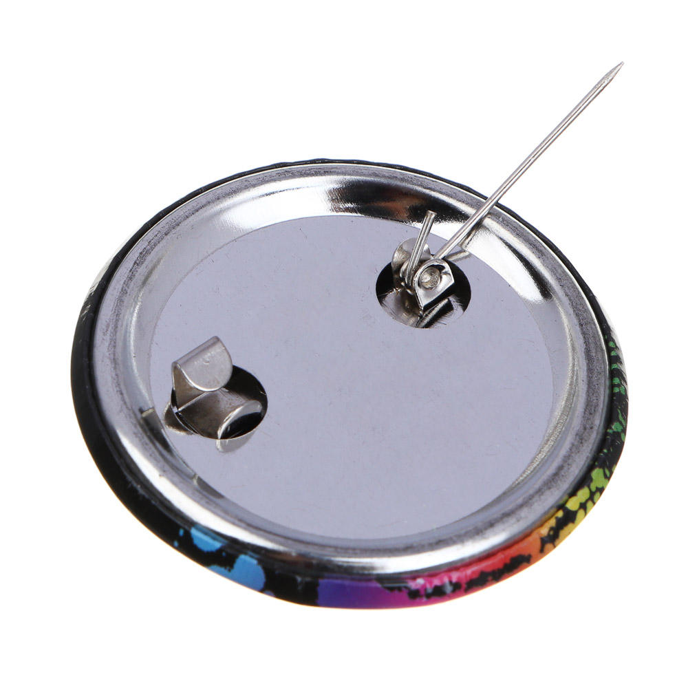 Набор значков, 6 штук, "Самурай/Смайл", D=3,5 см, металл, арт.№ 524-291