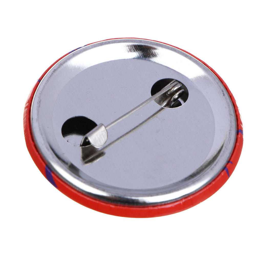 Набор значков BY Русские Супергерои 6 штук, D=3,5 см, металл, 2 дизайна, арт.№ 801-057