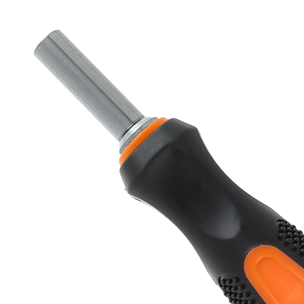 РОКОТ Отвертка насадка под биты + 10 бит, арт.№ 736-256