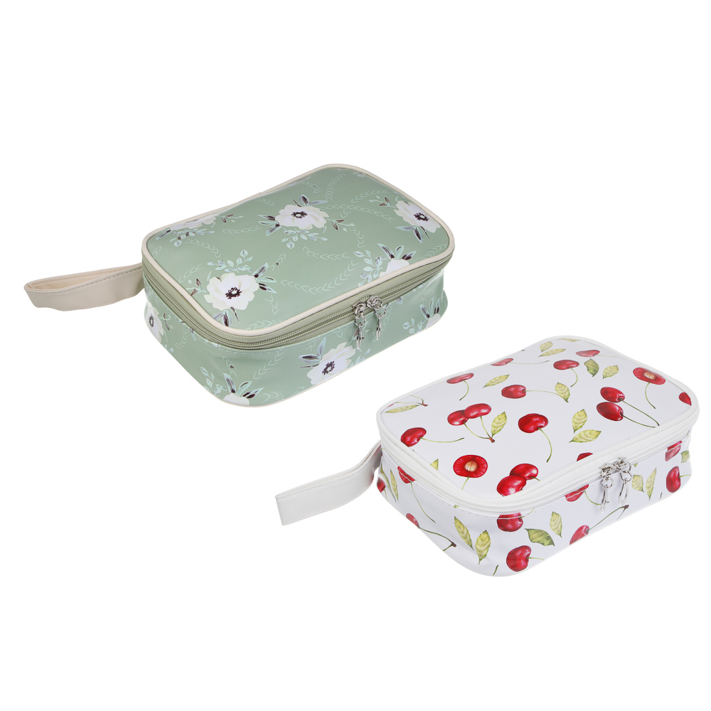 Косметичка саквояж тм ЮL Printemps 22x15,5x8 см, ПВХ, 2 дизайна, арт.№ 327-346