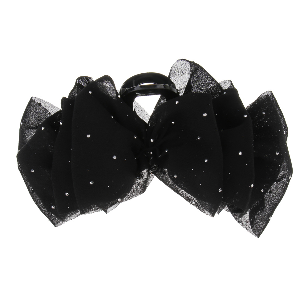 Краб-бант для волос, тм ЮНИLOOK, 13см, акрил, 2 цвета, #19, арт.№ 321-413