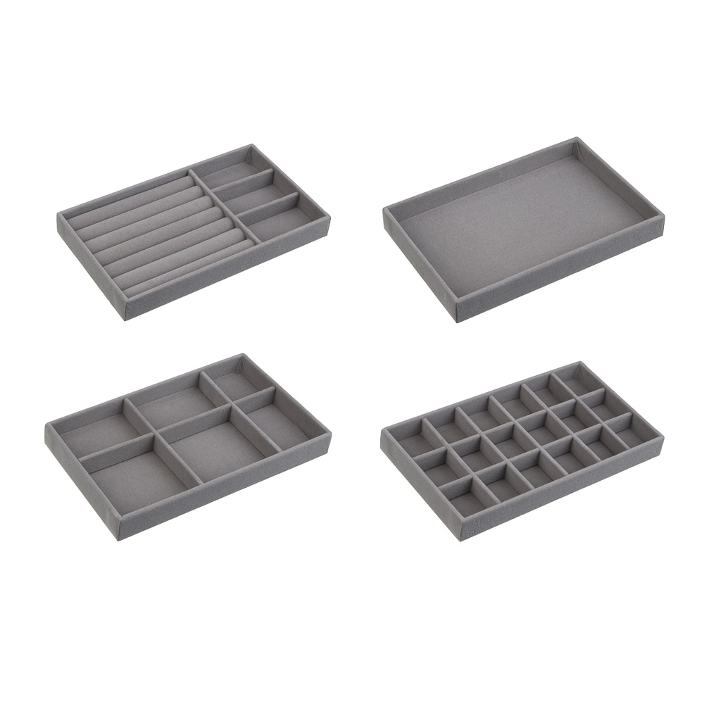 Органайзер для украшений, 21,3x12,4 см, ПВХ, 4 дизайна, арт.1, арт.№ 504-955