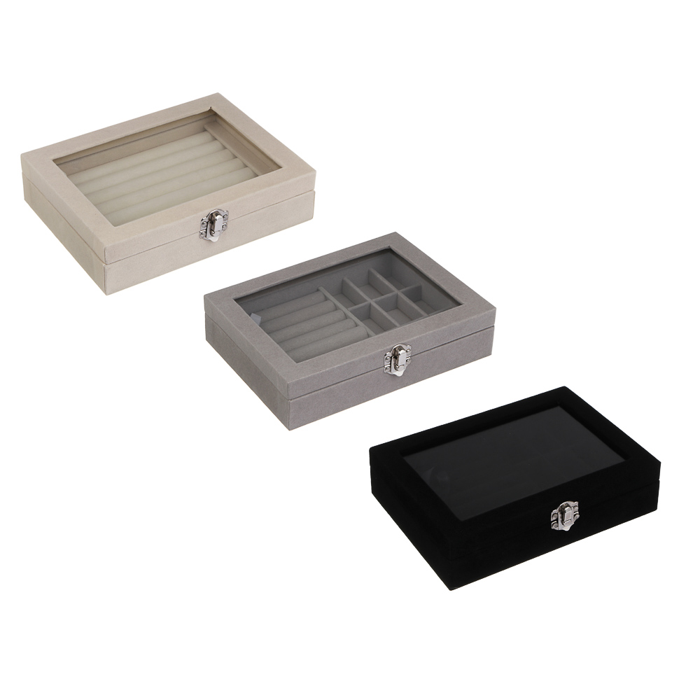 Шкатулка для украшений, 20x15x5 см, ПВХ, 3 цвета, арт.№ 504-956