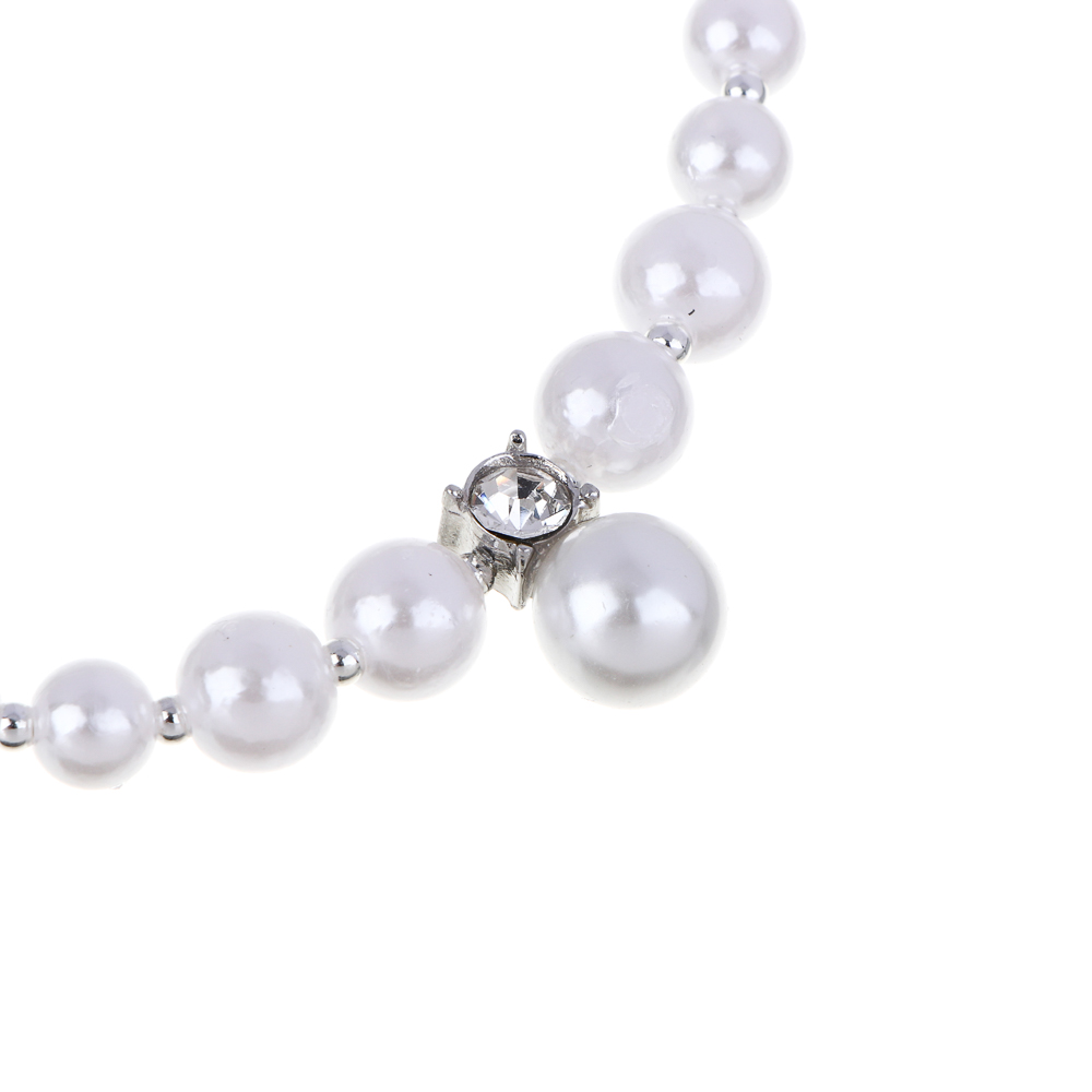 Ожерелье, бижутерия, сплав, пластик, размер бусин 10мм, БЖ-16, арт.№ 023-038