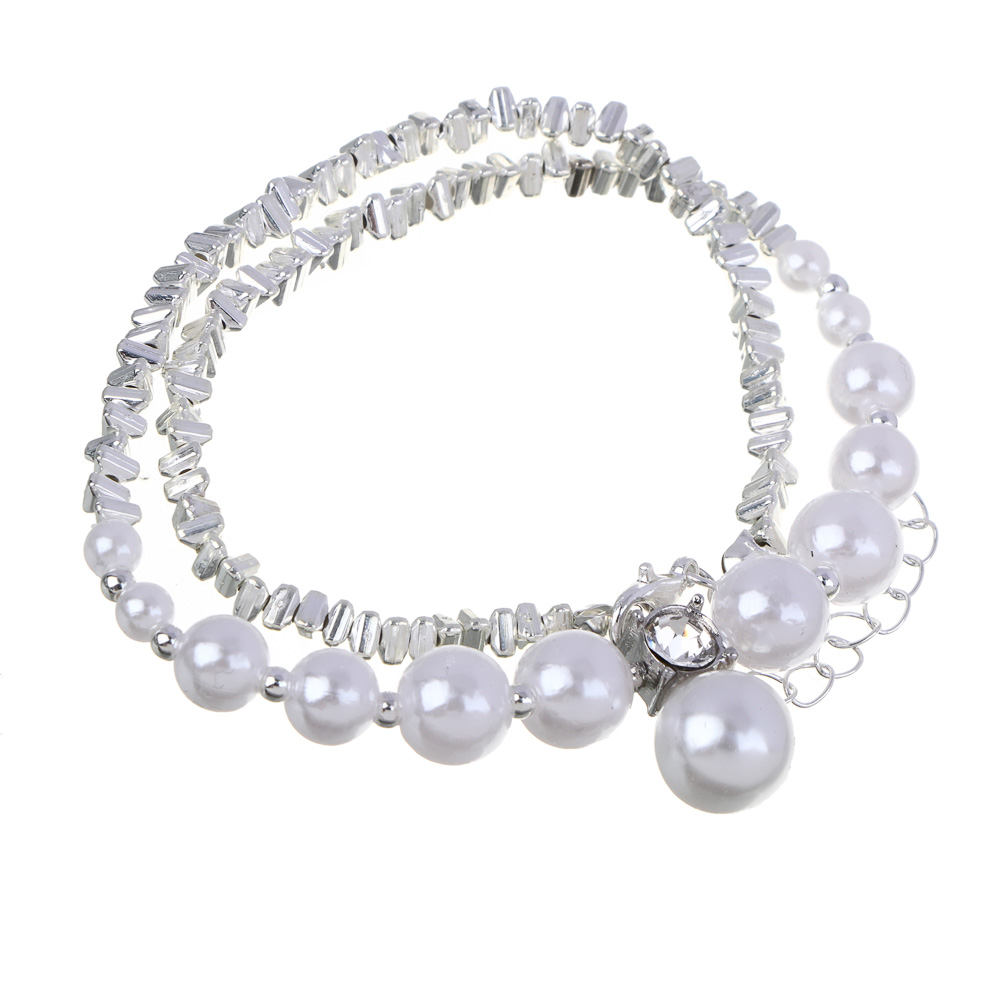 Ожерелье, бижутерия, сплав, пластик, размер бусин 10мм, БЖ-16, арт.№ 023-038