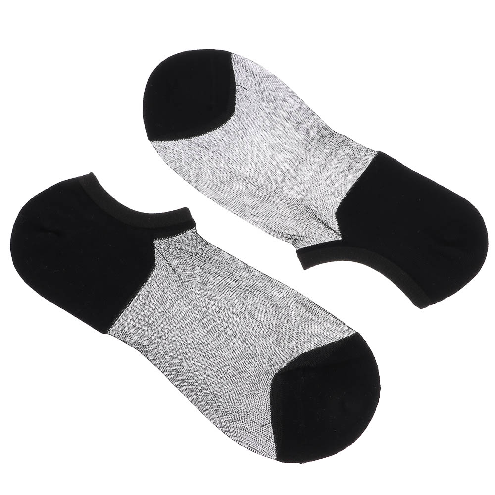 Носки-подследники, бесшовные,тм Turkan,р.36-41,63% хл,24% п/э,11% п/э вол,2% лайк,цвета в ас-те,1079, арт.№ 019-561