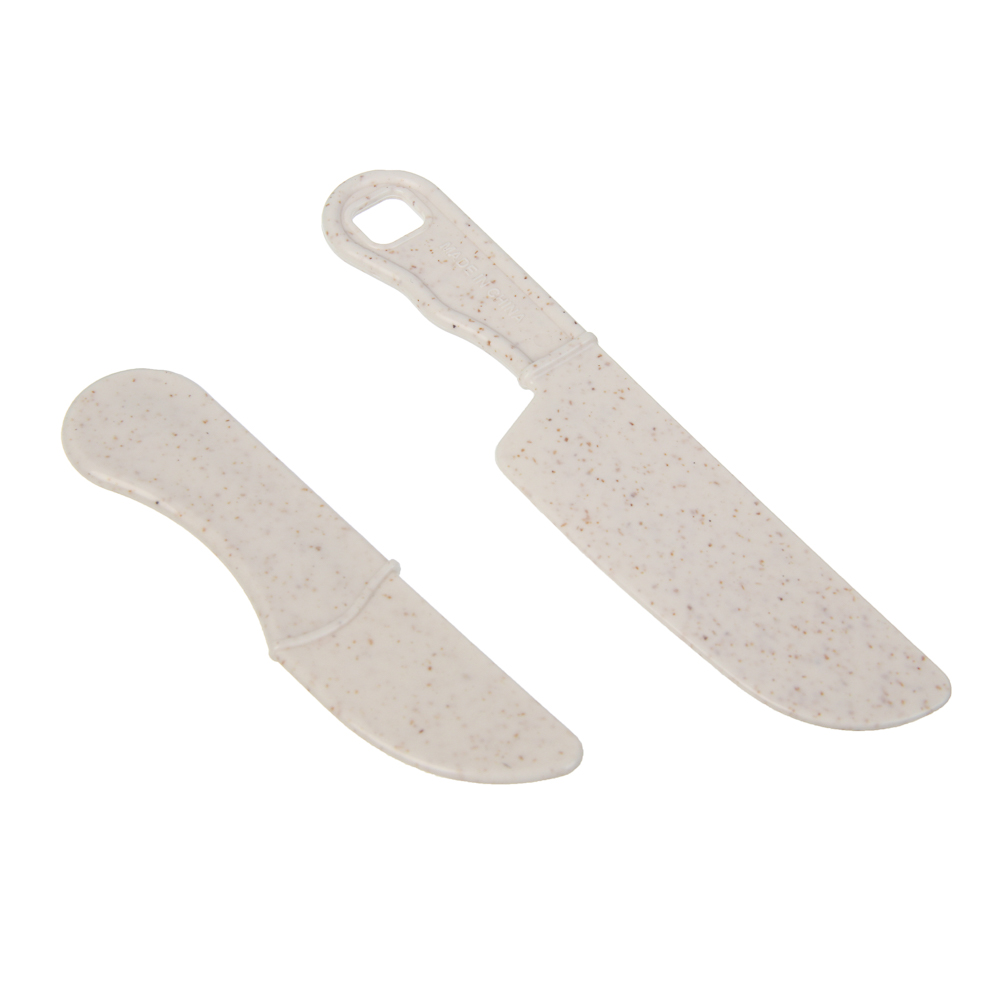 ИГРОЛЕНД Игровой набор посуды "Экопластик", 14 предметов, пластик, 37х7х39,5 см, арт.№ 294-228