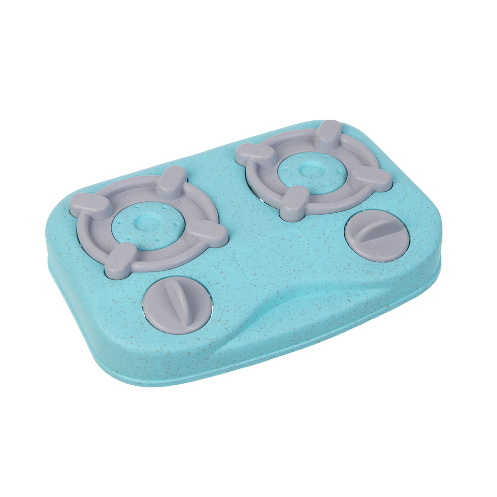 ИГРОЛЕНД Игровой набор посуды "Экопластик", 14 предметов, пластик, 37х7х39,5 см, арт.№ 294-228