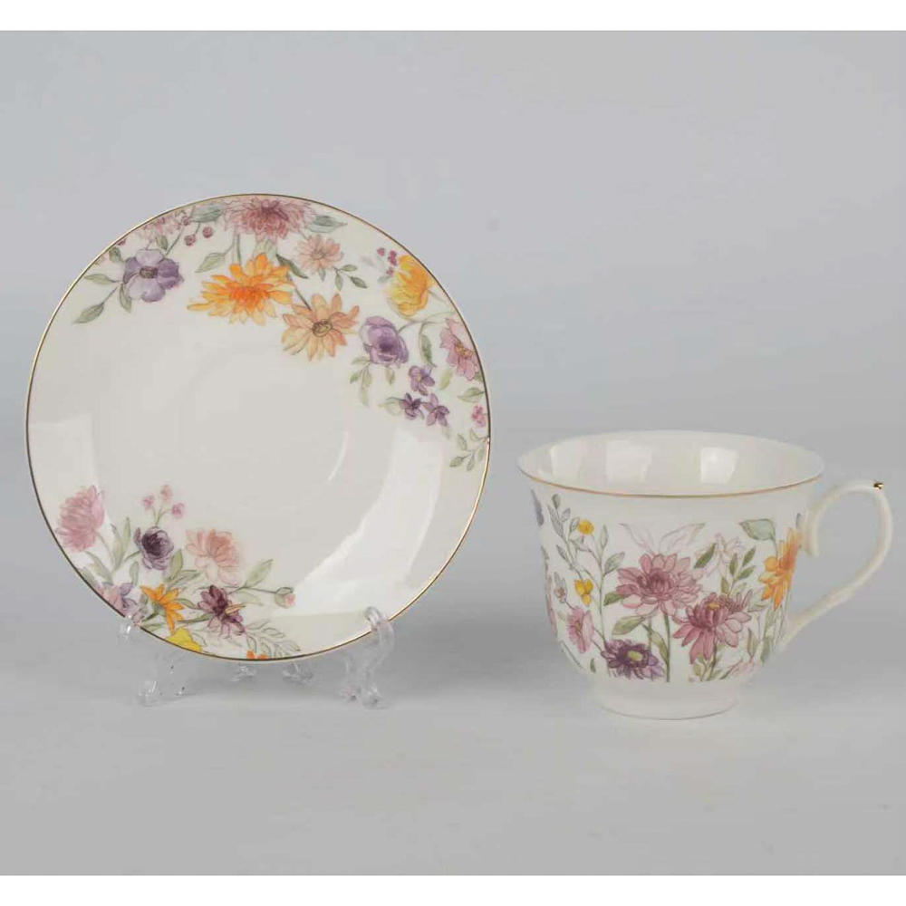 Набор чайный 2 пр., 225мл, MILLIMI, Аврора, фарфор, арт.№ 802-562